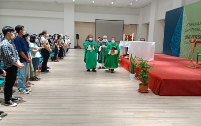 Misa Perdana Campus Ministry Universitas Katolik Parahyangan